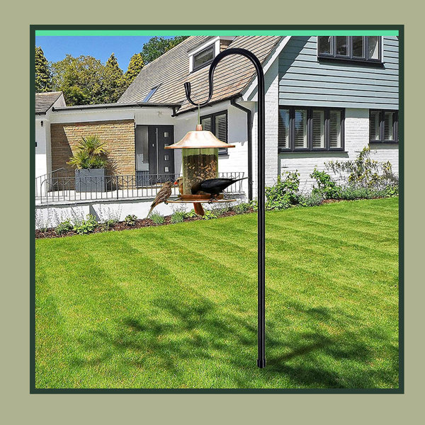 OSP Mana Shepherds Hook 76 Inch, Heavy Duty Wrought Iron Shepherd Hooks